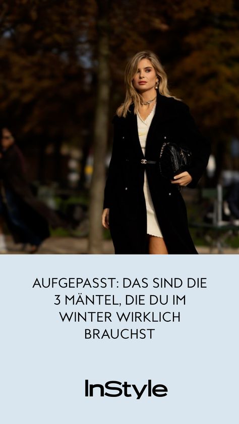 Der Winter 2024 rückt näher und damit auch die Zeit für warme Jacken und Mäntel. Auf welche Modelle du jetzt setzen solltest, liest du hierFashion, Mode, Outfit, Styling Mode Mantel, Outfit Styling, Winter 2024