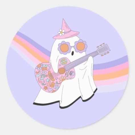 $7.65 | Spooky One Halloween Groovy Ghost 1st Birthday | Halloween Sticker | halloween birthday, halloween party, spooktacular party, ghost birthday party, spooky one birthday, spooky one party, groovy halloween party, spooky vibes party, halloween party decor, halloween favor tag Spooky Groovy, Haunting Art, Groovy Ghost, Witches Tea, Groovy Halloween, Spooky One, Hippie Birthday, Hippie Halloween, Halloween Pics