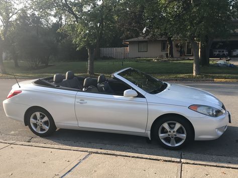 My 2006 Toyota Solara SLE Convertible. Love this car! Toyota Convertible, Toyota Solara Convertible, Trailer Light Wiring, Car Vibes, Camry 2006, Car Toyota, Vinyl Wrap Car, Baskin Robbins, Toyota Solara