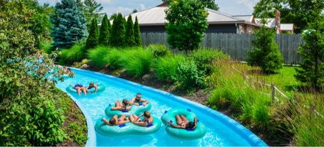 Diy Lazy River In Backyard, Diy Lazy River, Pools With Lazy River Backyards, Lazy River Pool Backyard, Wifey Quotes, Retractable Pool Cover, Backyard Lazy River, Crazy Pool, River Pool