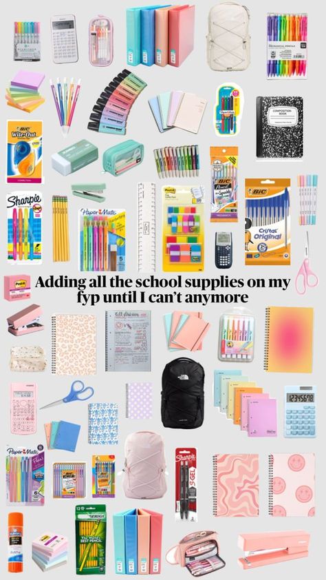 Check out gems11969's Shuffles #outfitinspo #beauty #vibes #school #backtoschool High School Essentials, Middle School Supplies, Middle School Essentials, School Emergency Kit, School Backpack Essentials, Middle School Survival, Preppy School Supplies, School Supplies Highschool, School Survival Kits