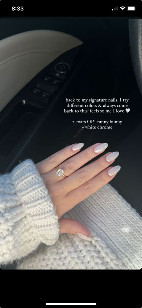 Dip Bride Nails, Neutral Nails Engagement, Just Engaged Nails, Bachelorette Nails The Bride White, What To Ask For Nails, Engagement Shoot Nails Ideas, Wedding Nails Winter, Wedding Nails For Bride Opi, Receptionist Nails