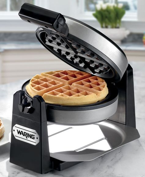 Waring WMK200 Belgian Waffle Maker - Electrics - Kitchen - Macy's Best Waffle Maker, Mini Waffle Maker, Belgian Waffle Maker, Gourmet Breakfast, Countertop Appliances, High End Kitchens, Belgian Waffles, Cooking Gadgets