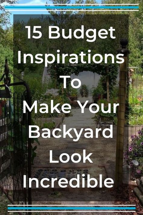 These people made their backyards look incredible and here's how you can do the same! diy | diy home decor | outdoor ideas | backyard ideas | backyard diy | outdoor diy | gardens | garden diy | budget backyard | budget | design on a dime | Simple Crafts For Kids, Backyard Upgrades, Decor Makeover, Budget Design, Budget Garden, Diy Budget, Garden Wallpaper, Budget Patio, Ideas Backyard