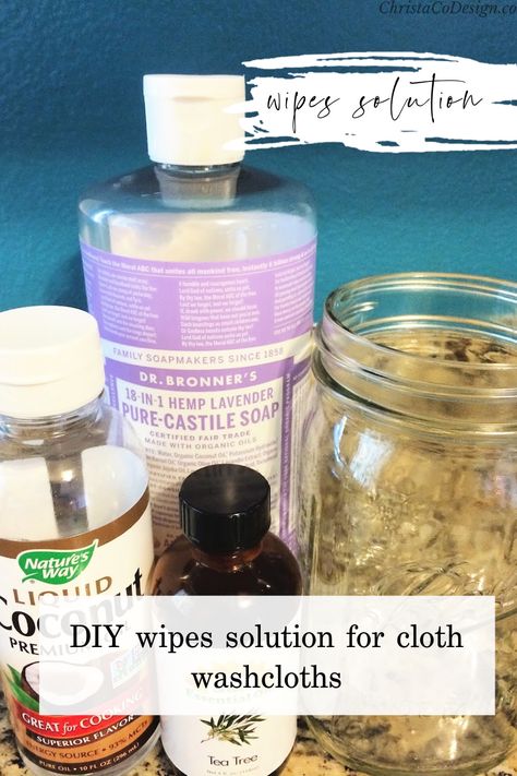 Simplify your life with this wipes solution for cloth baby wipes! Simple DIY tutorial. #Parenting #FamilyLife Diy Baby Wipes Cloth, Diy Baby Wipes Paper Towels, Baby Wipes Diy, Cloth Wipe Solution, Baby Wipes Recipe, Homemade Wipes, Wipes Diy, Homemade Baby Wipes, Cloth Baby Wipes