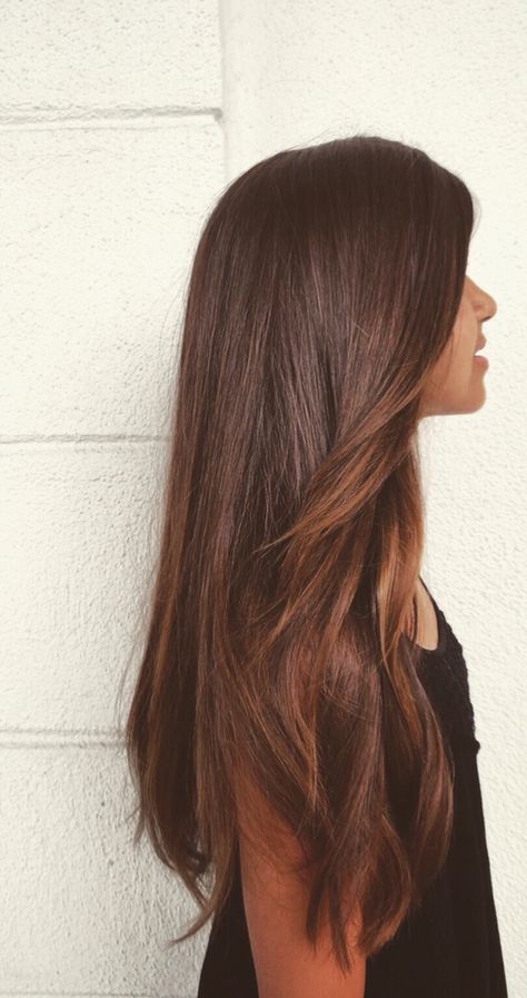 beautiful long brown hair #tomybsalon #lovemycolor  http://tomybsalon.com/best-hair-extensions-in-the-long-island-area/ Brunette Ombre, Stylish Hairstyles, Tumblr Hair, Ombré Hair, Long Brown Hair, Trending Hairstyles, Straight Human Hair, Stylish Hair, Brown Hair Colors