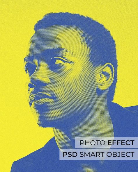 Halftone photo effect design | Free Psd #Freepik #freepsd #halftone-effect #modify #effect #person Halftone Graphic, Halftone Art, Psd Free Photoshop, Halftone Design, Graphic Design Photo, Photo Editing Photoshop, Social Media Design Inspiration, Photoshop Photos, Photoshop Effects