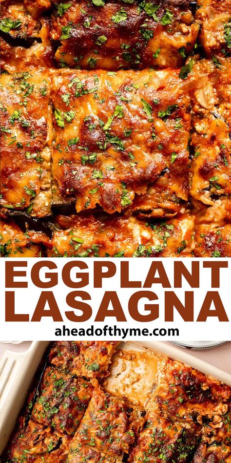 Baked Eggplant Lasagna, Aubergine Lasagna Recipe, Eggplant Freezer Recipes, Egg Plant Lasagna Recipe, Eggplant Lasagna With Meat, Aubergine Lasagna, Eggplant Lasagna Vegetarian, Lasagna With Eggplant, Eggplant Lasagna Recipe