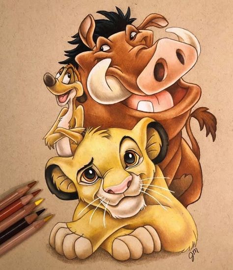 Lion King Art Sketches, Drawing Lion King, The Lion King Drawing, The Lion King Wallpaper, Lion King Painting, Lion King Drawing, Lion King Cartoon, Lion King Wallpaper, King Wallpaper