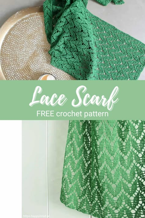 crochet lace scarf Trellis Scarf Free Pattern, Irish Crochet Scarf Patterns Free, Crochet Lace Wrap Pattern Free, Crochet Leaf Shawl Free Pattern, Superfine Yarn Crochet Patterns Free, Leaf Shawl Crochet Pattern, Filet Crochet Scarf, Lace Pattern Crochet, Silk Yarn Crochet Patterns