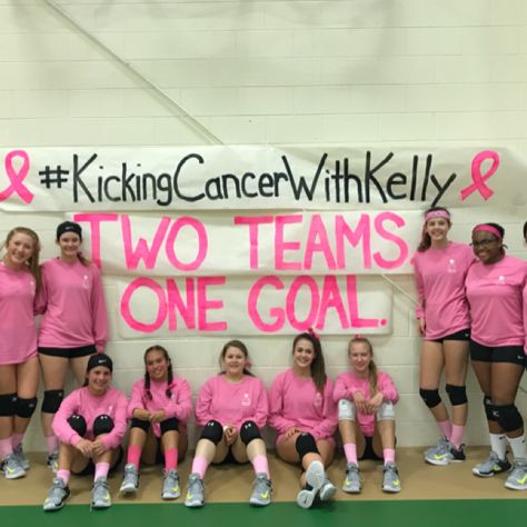 Pink Out Decorations Volleyball, Pink Out Night Volleyball, Pink Out Volleyball Ideas, Pink Out Posters Volleyball, Dig Pink Volleyball Ideas Shirts, Dig Pink Volleyball Posters, Dig Pink Volleyball, Dig Pink Volleyball Ideas, Volleyball Dig