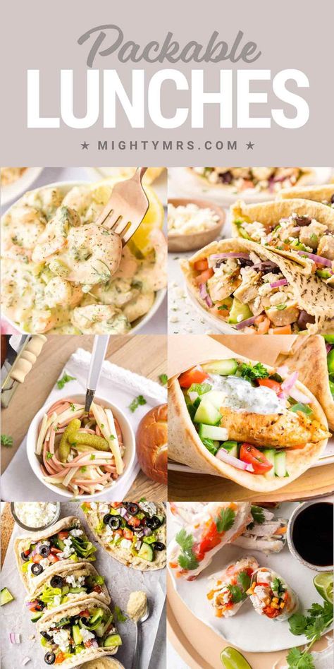 Lunch Ideas for Meal Prep