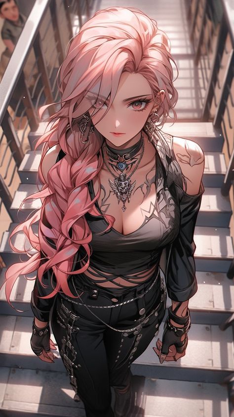 Female Monster, Cyberpunk Female, Persona Anime, Female Character Concept, Girl Drawings, Anime People, 영감을 주는 캐릭터, Monster Hunter, Female Character Design