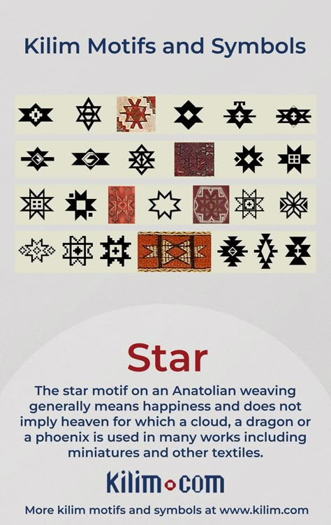 Kilim Motifs And Symbols, Kilim Pattern Design, Turkish Symbols, Carpet Design Pattern, Kilim Motifs, Native Symbols, Six Pointed Star, Turkish Motifs, Native American Patterns