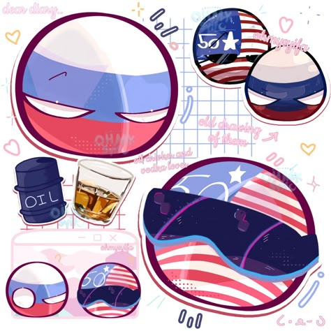 no reposts || my 10th post… made it special Countryballs Art, Countryballs Comics, Warrior Cats Comics, Countryhumans Ships, Human Flag, Country Ball, Really Cool Drawings, Country Balls, Country Humor