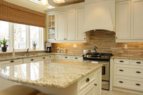 Black granite countertops kitchen