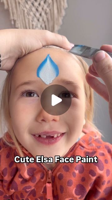 Olaf Face Paint, Face Paint Ideas For Women, Quick Face Painting Ideas For Kids, Elsa Face Paint, Face Paint Frozen, Facepainting Ideas Easy, Step By Step Face Painting, Easy Face Paint Ideas, Frozen Face Painting