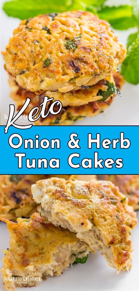 Keto Tuna Cakes, Keto Tuna, Keto Fish, Tuna Cakes, Keto Seafood, Boiled Egg Diet Plan, Fish Cakes, Tuna Recipes, Keto Lunch