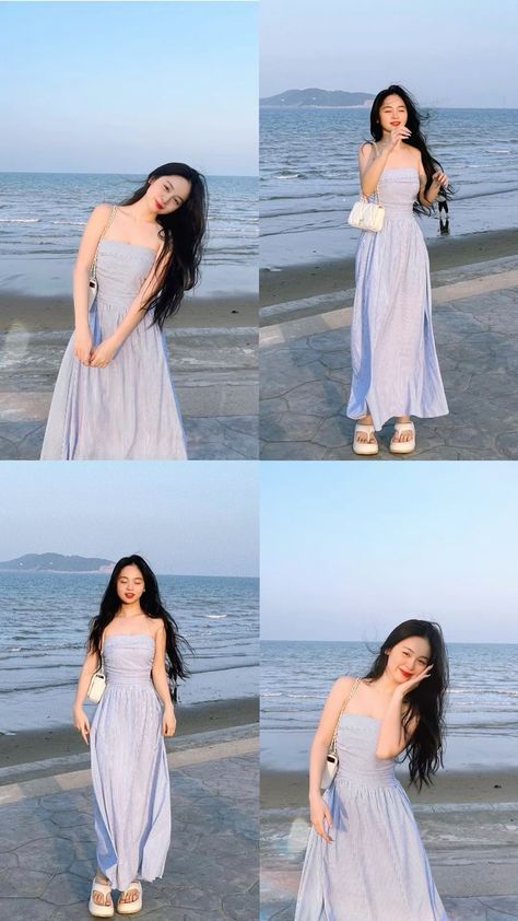 Beach Dress Photoshoot, Modest Girly Outfits, Beach Photo Inspiration, Best Poses For Photography, Fashion Top Outfits, Photography Posing Guide, Stylish Photo Pose, Photo Pose Style, Best Photo Poses