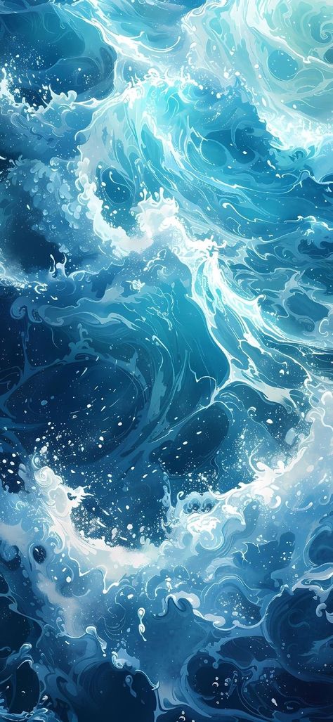 Blue Water Aesthetic Wallpaper, Ocean Asthetics Wallpaper, Ocean Aesthetic Wallpaper Desktop, Wave Wallpaper Iphone, Minimalist Floral Wallpaper, Wow Wallpaper, Cyan Wallpaper, Funny Computer, Ocean Background