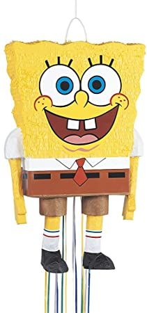 Spongebob Pinata, Spongebob Party Favors, Spongebob Birthday Ideas, Dream Sleepover, Birthday Ideas Decorations, Spongebob Squarepants Party, Birthday Spongebob, Candy Theme Birthday Party, Spongebob Birthday Party