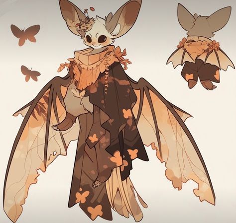 Ahhh this took so long Bat Fantasy Creature, Dnd Bat People, Bat Oc Design, Bat Character Design Concept Art, Bat Person Art, Bat Human Hybrid Oc, Bat Dnd Character, Bat Anthro Character Design, Bat Creature Concept Art