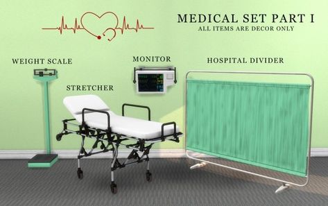 Leo 4 Sims CC • Sims 4 Downloads • Page 42 of 398 Sims 4 Medical Cc, Sims 4 Body Skin, Ts4 Hospital, Sims 4 Hospital Cc, Sims 4 Hospital, Leo Sims, Sims 4 Cc Decor, Still Game, Cc Hair