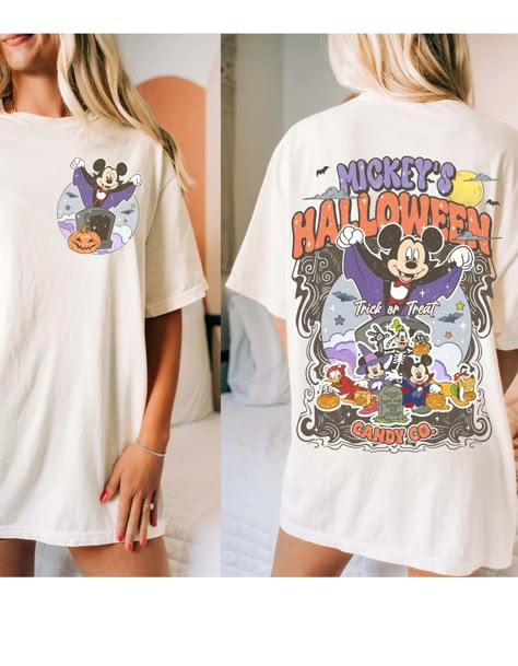 Mickey's Spooktacular Halloween Tee! – Oopsie Daisy Crafts Halloween Disney Outfits, Fall Disney Outfits, Disney Halloween Outfits, Los Angeles Outfits, Tee Design Inspiration, Daisy Crafts, Disney Girls Trip, Fall Disney, Halloween At Disney