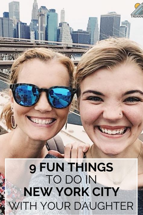 Are you looking for some fun things to do in NYC with your teenage daughter? Check out these ideas for one fun mother/daughter trip to remember. #thingstodo #newyork #nyc Mother Daughter Trips, Mother Daughter Vacation, Nyc Girls Trip, Nyc Itinerary, Weekend In Nyc, Mother Daughter Trip, New York City Vacation, Things To Do In Nyc, Nyc Christmas