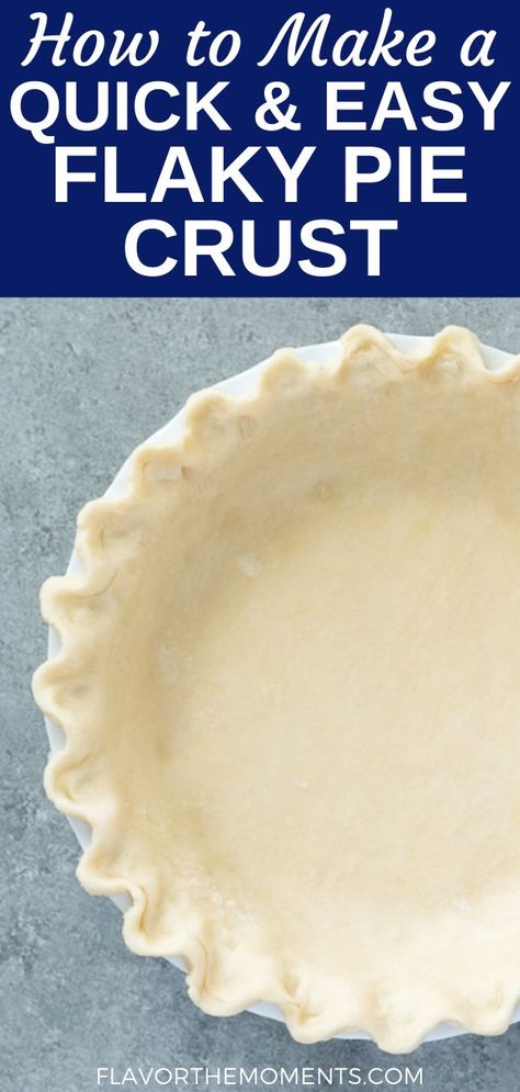 Pie Crust Recipe With Shortening, Homemade Pie Crust Easy, Pie Crust With Shortening, Quick Pie Crust, Biscuits Red Lobster, Simple Pie Crust, Easy Flaky Pie Crust, Lobster Biscuits, Best Pie Crust Recipe