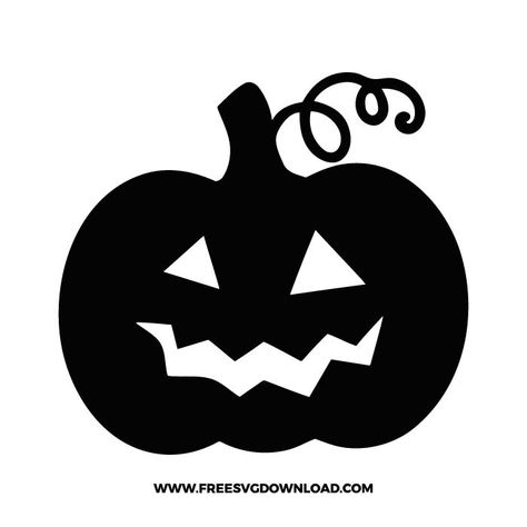 Svg Halloween Free, Pumpkin Svg Free, Halloween Svg Free, Pumpkin Art Ideas, Pumpkin Silhouette, Halloween Svgs, Cricut Monogram, Halloween Symbols, Pumpkin Vector