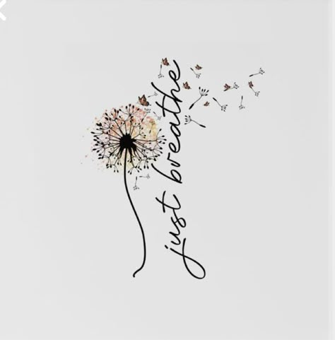 Survivor Tattoos, Serenity Tattoo, Just Breathe Tattoo, Dandelion Tattoo Design, Fierce Tattoo, Strong Woman Tattoos, Themed Tattoos, Tiny Wrist Tattoos, Cool Wrist Tattoos