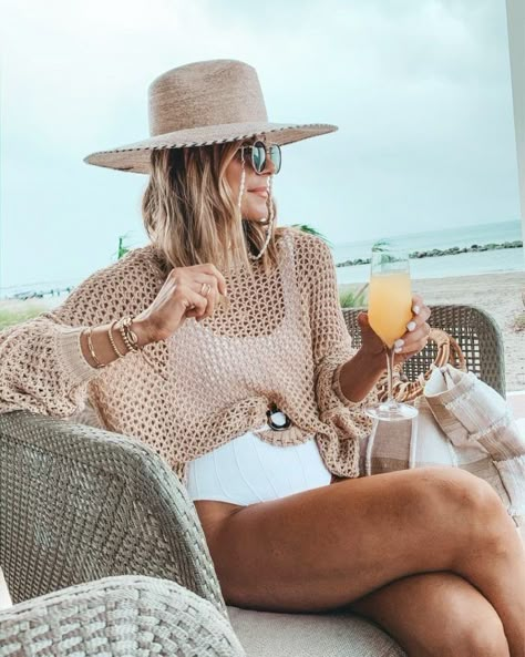 Mode Kimono, Ibiza Outfits, Boating Outfit, Cruise Outfits, Looks Street Style, Beach Outfits, Mode Inspo, Looks Chic, Vacation Outfits