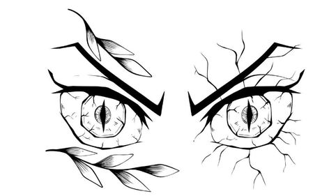 Nezuko Eyes, Slayer Tattoo, Manga Tattoo, Japan Tattoo Design, Silhouette Tattoos, Vine Tattoos, Best Anime Drawings, Cute Tiny Tattoos, Cute Small Tattoos