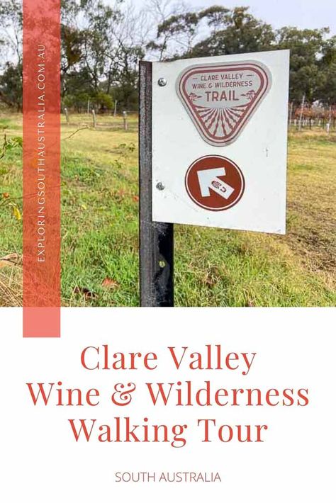 Learn about this 3-day walking tour to show you through the beautiful Clare Valley in South Australia. It combines walking, wine, and wilderness along with history of the region and exceptional food. It's a perfect long weekend getaway. Clare Valley South Australia, Cotswold Way National Trail, Clare Valley, Long Weekend Getaways, Wine Food, Farm Tour, Food History, South Australia, Weekend Getaway