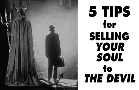 5 TIPS FOR SELLING YOUR SOUL TO THE DEVIL - Weekly World News Satanic Rules, Weekly World News, Spiritual Satanism, Selling Your Soul, Sell Your Soul, Devil Aesthetic, Soul Contract, Numerology Life Path, Deal With The Devil