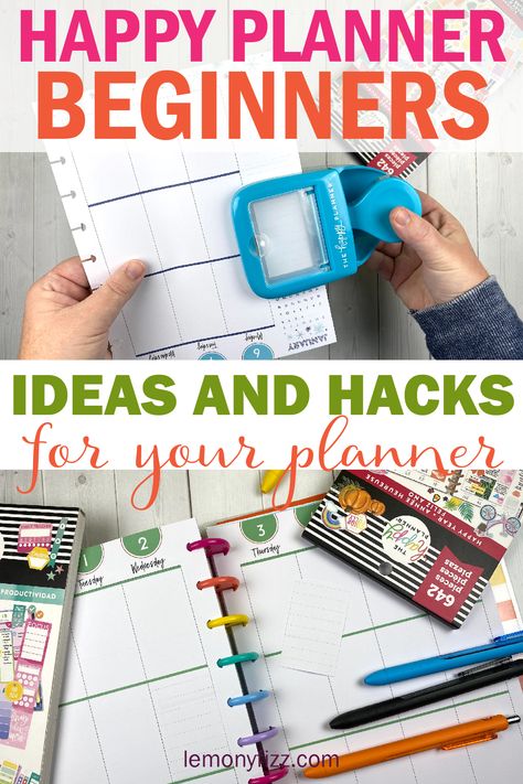 My Happy Planner Ideas, Diy Planner Ideas How To Make, How To Organize Planner Stickers, Planners And Organizers Ideas, Happy Planner Simply Layout, Diy Happy Planner Accessories, Big Happy Planner Ideas, Happy Planner For Work, Diy Planner Ideas Layout