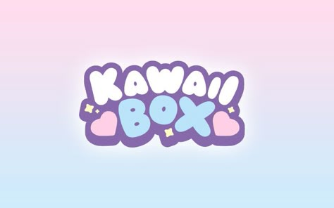 Kawaii Group | Delivering Cuteness Cute Fonts Alphabet, Kawaii Logo, Alfabet Font, Watermark Ideas, Candy Logo, Cute Typography, Kawaii Store, Graphic Design Portfolio Inspiration, Japan Candy