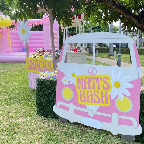 Peace Out Single Digits Birthday Party Ideas, Two Groovy Birthday Party Vw Bus, Peace Love Party Theme, Peace Out Summer Party, Peace Party Theme, Good Vibes Only Birthday Party, Peace Out To My 20s Party, Peace And Love Birthday Party Ideas, 11 Is A Vibe Birthday