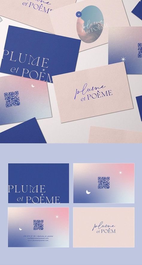 Canva Card Design, Ethereal Design Graphic, Delicate Graphic Design, Graphic Card Design, Brand Card Design Ideas, Typography Card Design, Design Card Ideas, Packaging Card Design, Cool Card Design