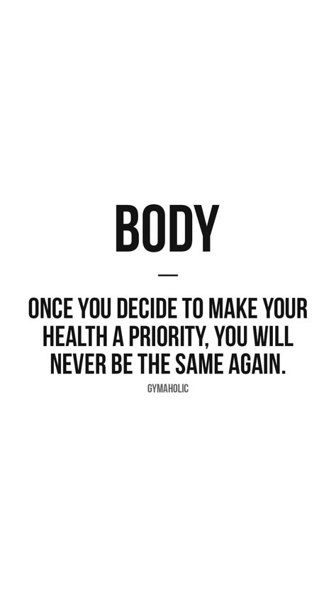 Body: once you decide to make your health a priority Self Driven Quotes, Workout Quote, Inspirational Fitness Quotes, Priorities Quotes, Dream It Do It, Life Coach Business, Lion Quotes, Self Mastery, Give Up On Your Dreams