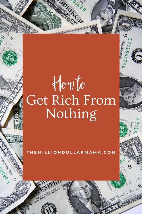 Rich Ideas, Get Rich Fast, No Spend Challenge, New Mindset, Start A Side Hustle, Creating Wealth, Impossible Dream, Money Financial, Financially Free