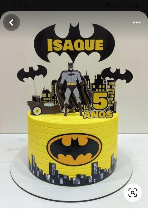 Cake With Batman, Bat Man Cakes For Boys, Batman Themed Cake, Batman Birthday Cake Ideas, Batman Cake Topper Printable, Batman Cakes For Boys, Simple Birthday Cake For Boys, Batman Birthday Theme, Birthday Cake Batman