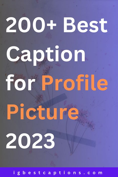 Your profile picture is the first impression you make on social media platform. It is the face of your online identity and the perfect opportunity to showcase your unique personality. A great profile picture can reflect your style, interests, and even your brand. Cool Facebook Profile Pictures, Fb Profile Picture Captions, Quote For Profile Picture, Funny Caption For Profile Picture, Profile Picture Quotes Good Vibes, Profile Picture Message, Profile Picture Facebook Unique, Facebook Photos Profile Pictures, Profile Captions Facebook One Word