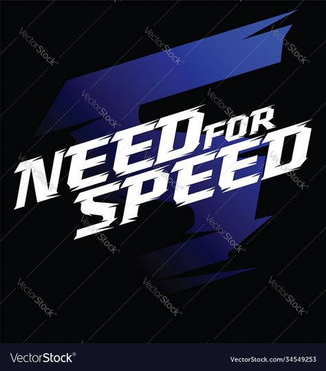 Need For Speed Logo, Speed Typography, Racing Typography, Speed Font, Racing Font, Speed Logo, Architecture Drawing Sketchbooks, Sports Fonts, Bike Drawing