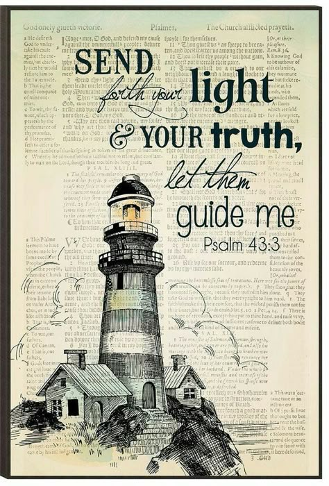 Lighthouse Quotes, Lighthouse Tattoo, Lighthouse Painting, Lighthouse Art, Christian Book, Bible Art Journaling, Light Houses, Biblical Quotes, Scripture Art