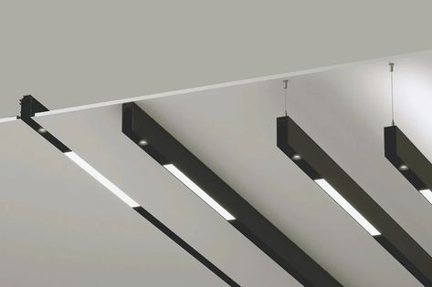 flos-professional-2021 Ceiling Light Design, Long Lights, Lampe Decoration, 아파트 인테리어, Lighting Design Interior, Design Del Prodotto, Lighting Inspiration, Lighting System, Ceiling Design