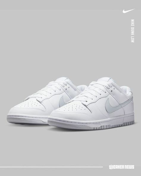 All White Dunks, Pure Platinum Nike Dunk, Sneakerball Party Outfits, Sneakerball Party, Nike Dunk Low Pure Platinum, Dunk Low Pure Platinum, White Dunk Low, White Dunks, Gym Clothes