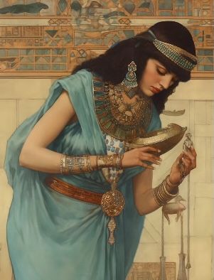 Ancient Egypt Women, Cleopatra Art, Ancient Egyptian Fashion, Arabian Aesthetic, Ancient Egyptian Women, Ancient Egyptian Clothing, Ancient Egypt Aesthetic, Egyptian Aesthetic, Ancient Egypt Fashion