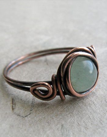 Ring Green Stone, Aventurine Jewelry, Green Stone Ring, Lucet, Bridesmaid Rings, Wrapped Rings, Ring Heart, Coin Pendant Necklace, Natural Gemstone Jewelry